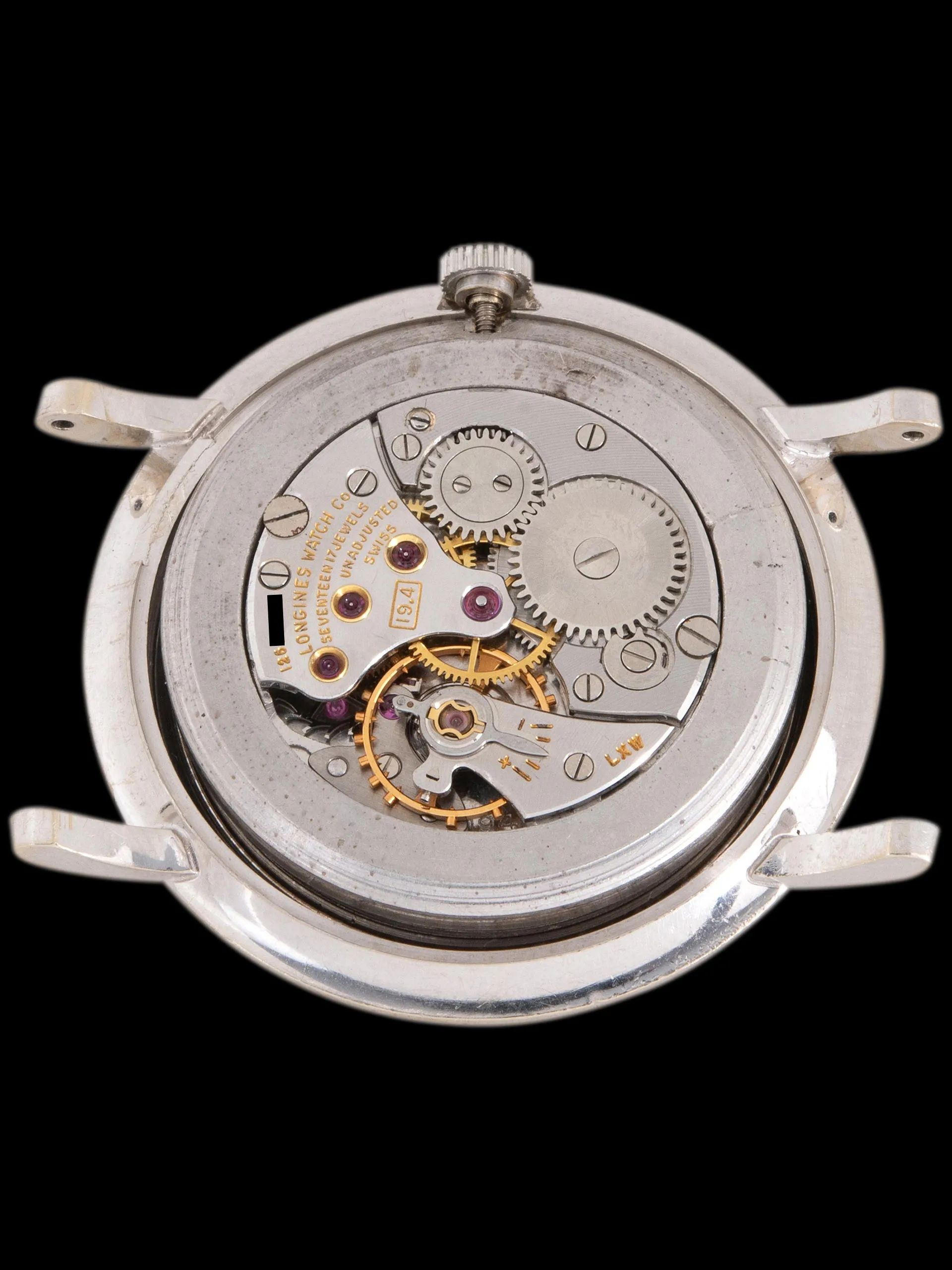 1965 Longines Dress Watch 14K WG (Ref. 494-893) "Cal. 19.4"