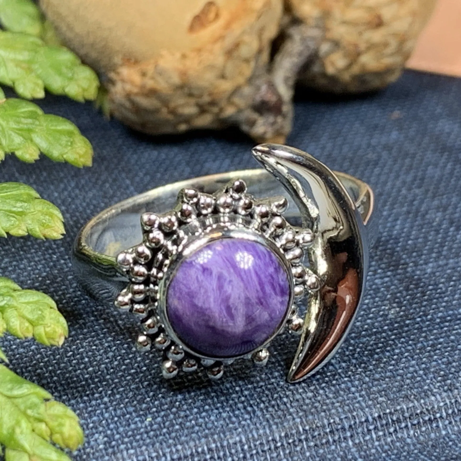 Bella Luna Crescent Moon Ring