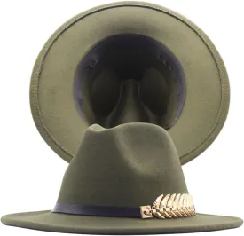 Classic Western Retro Felt Cowboy Cowgirl Hat for Women Men Cowboy Hat with Wide Brim Belt Clothes Accessory for Adults