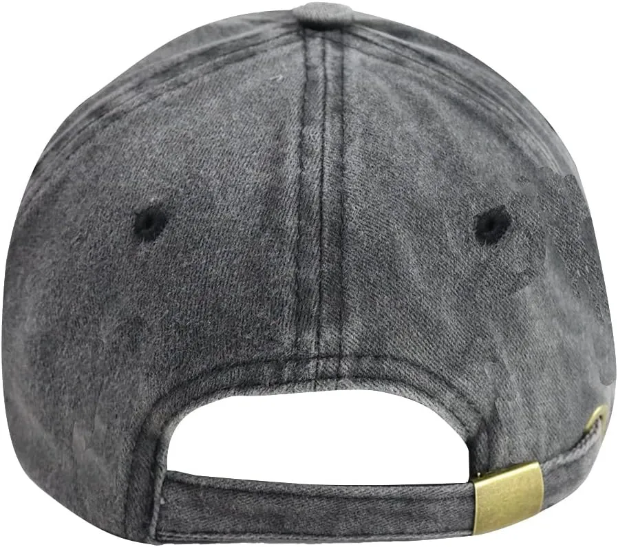 Dada Hats for Men, Vintage Washed Embroidered Dad Life Baseball Cap for Papa Grandpa