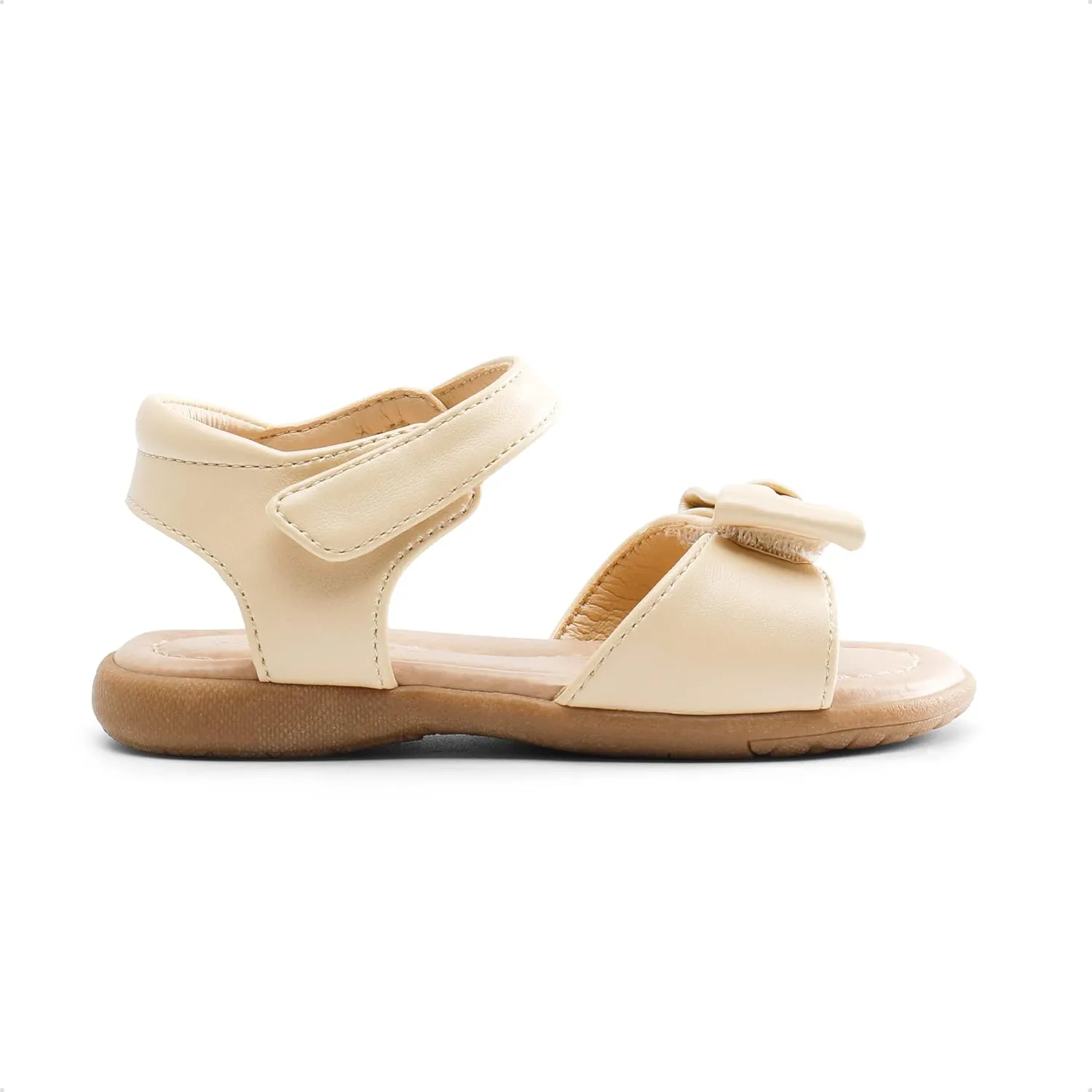 DREAM PAIRS Girls Sandals Fashion Bow Summer Shoes for Toddler/Little Kid