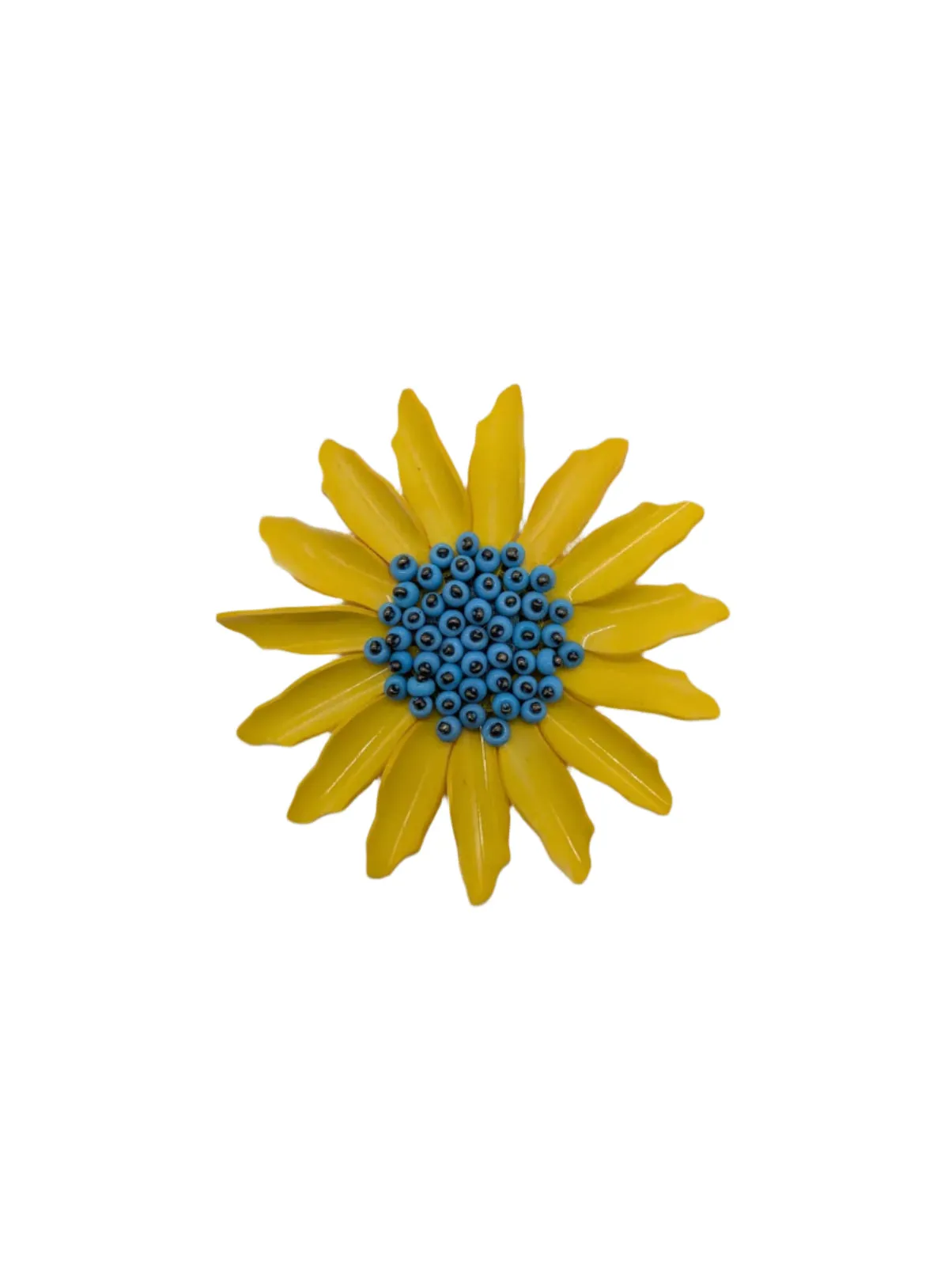 Girasole Bejewelled Flower Brooch