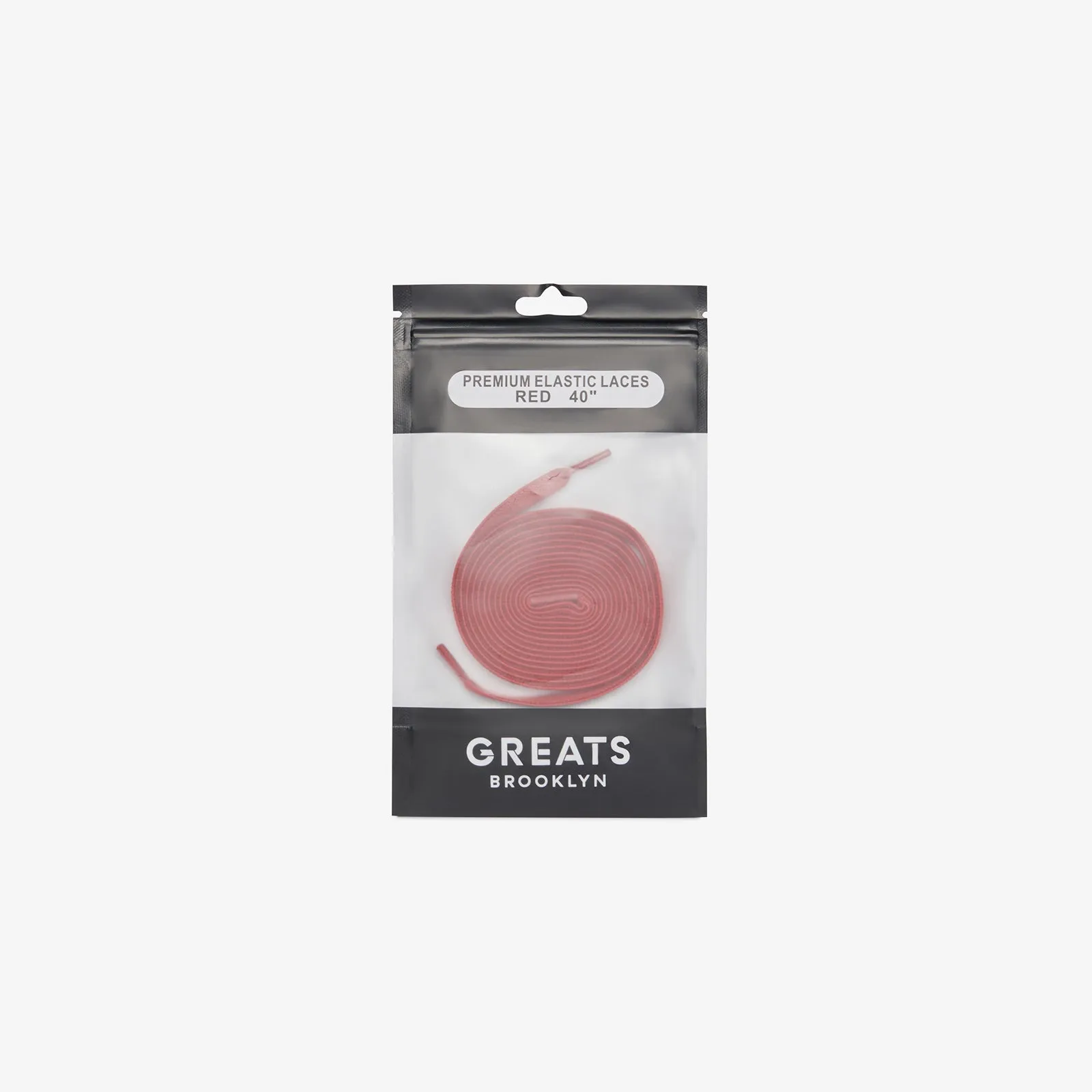 GREATS Premium Elastic Laces - Red