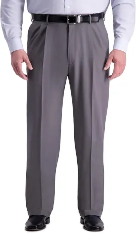 Haggar Men's Premium Comfort Classic Fit Pleat Front Dress Pant (Regular And Big & Tall Sizes)