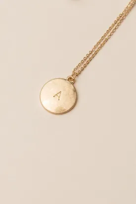 Initial Pendant Necklace