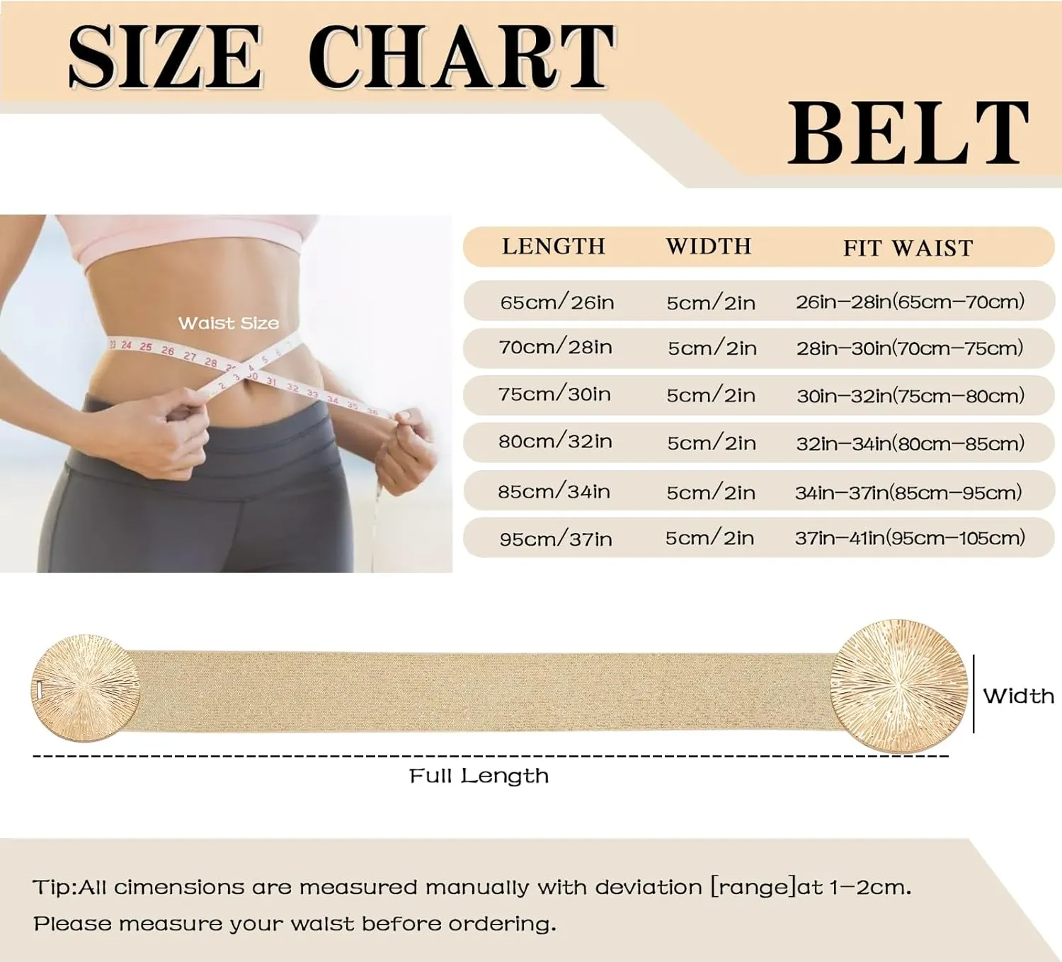 Initlove Wide Stretchy Waist Belt for Women Elastic Waistband for Dresse
