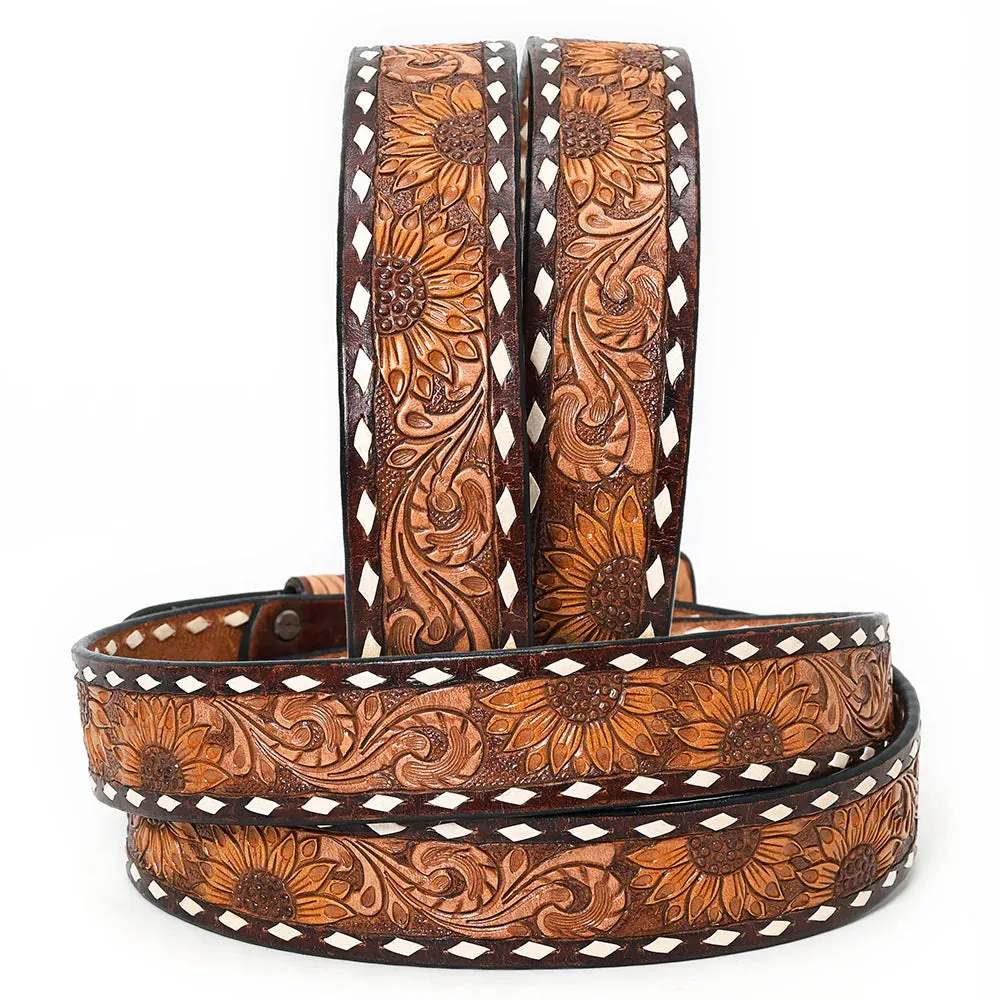 Kayenta Hand Tooled Leather Belt