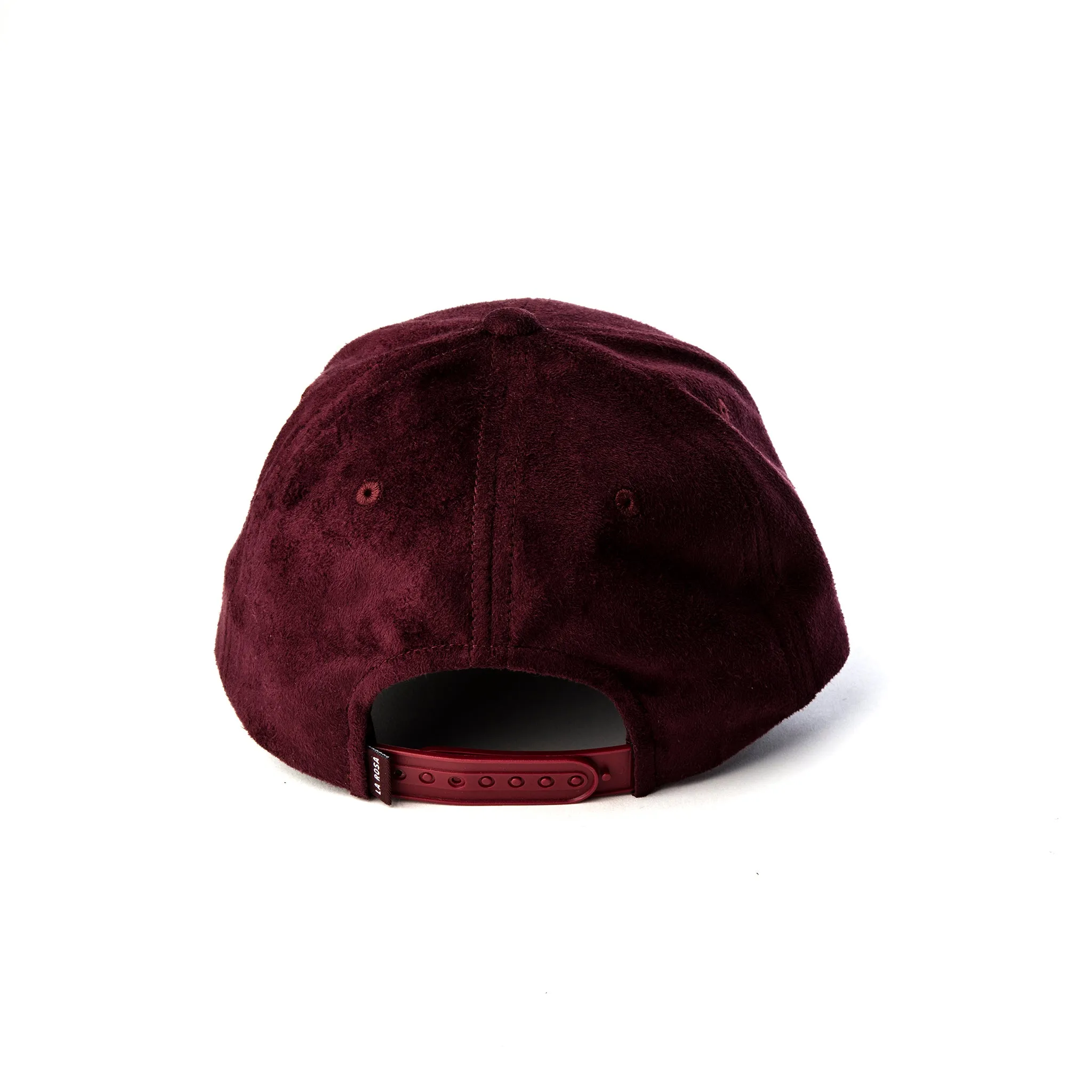 La Rosa - SUEDE LOGO Cap Burgundy