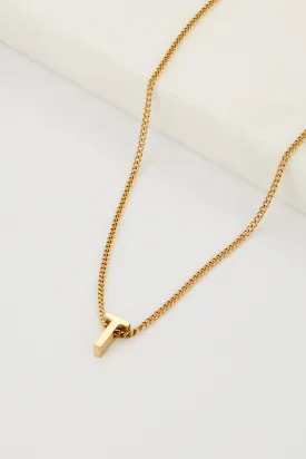 Letter Necklace T