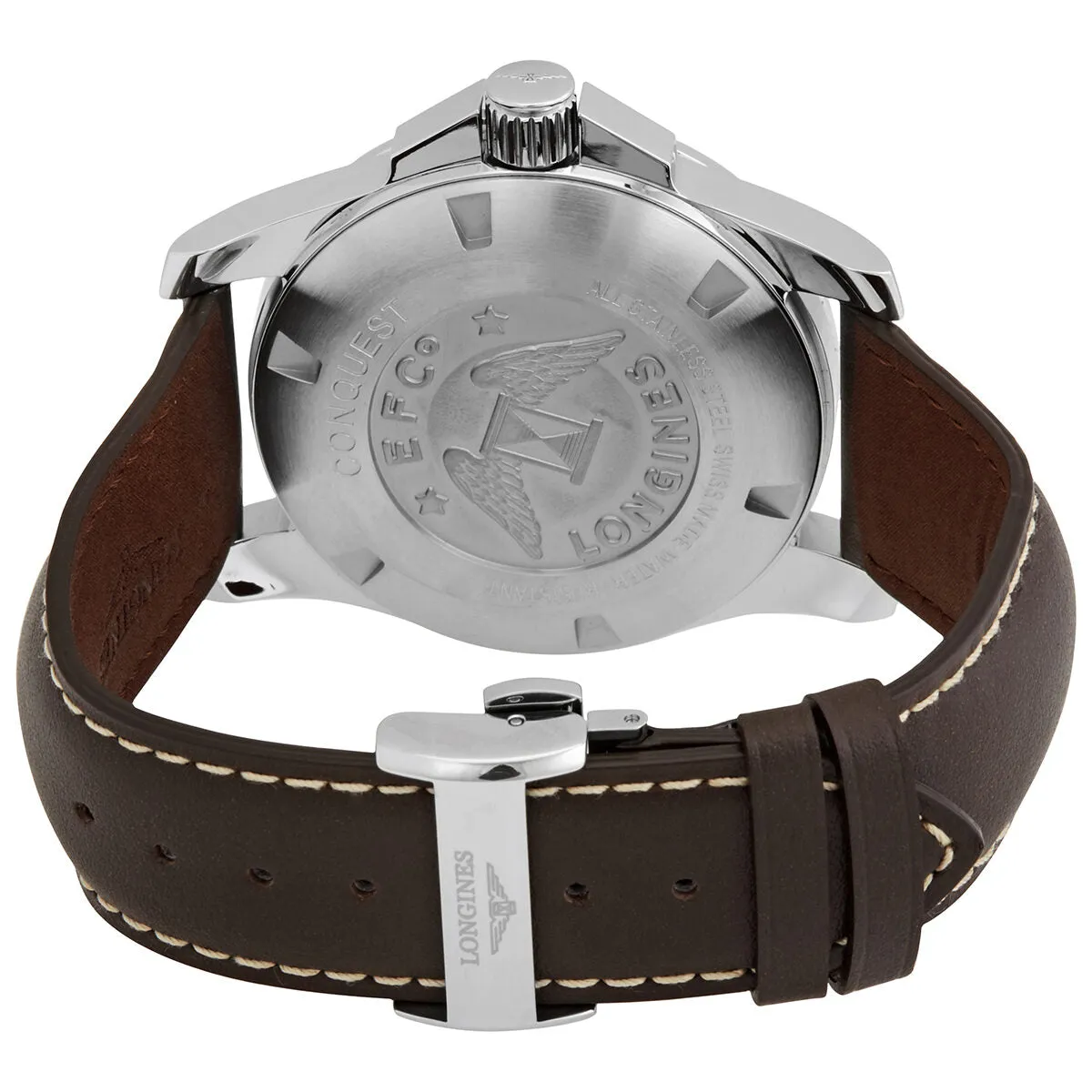 Longines Conquest Automatic Silver Dial Men's Watch L3.778.4.76.5