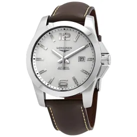 Longines Conquest Automatic Silver Dial Men's Watch L3.778.4.76.5