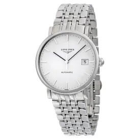 Longines Elegant White Dial Stainless Steel Automatic 37 mm Watch L481041236