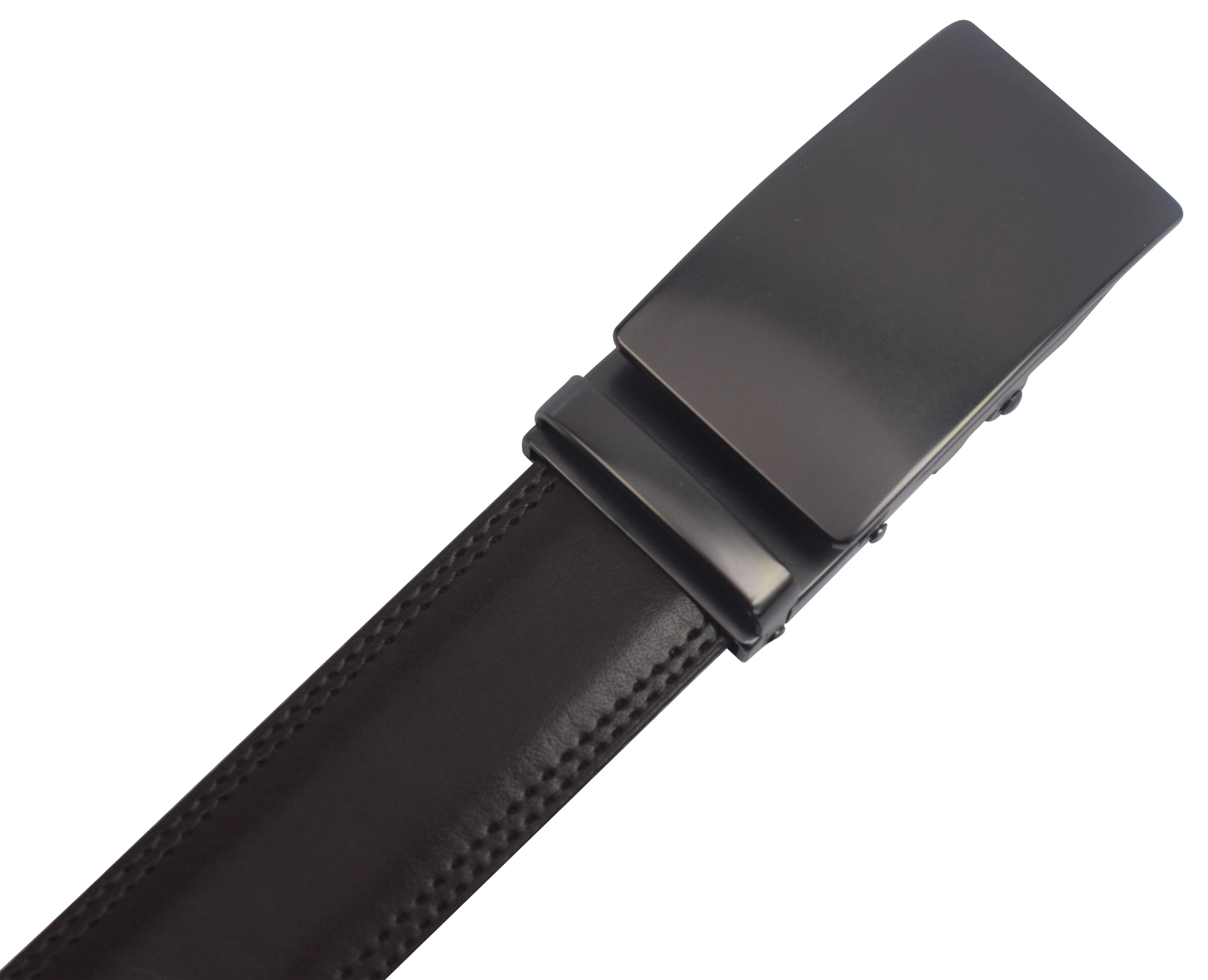 Mens Ratchet Belt Genuine Leather Belts For Men Adjustable Automatic Buckle
