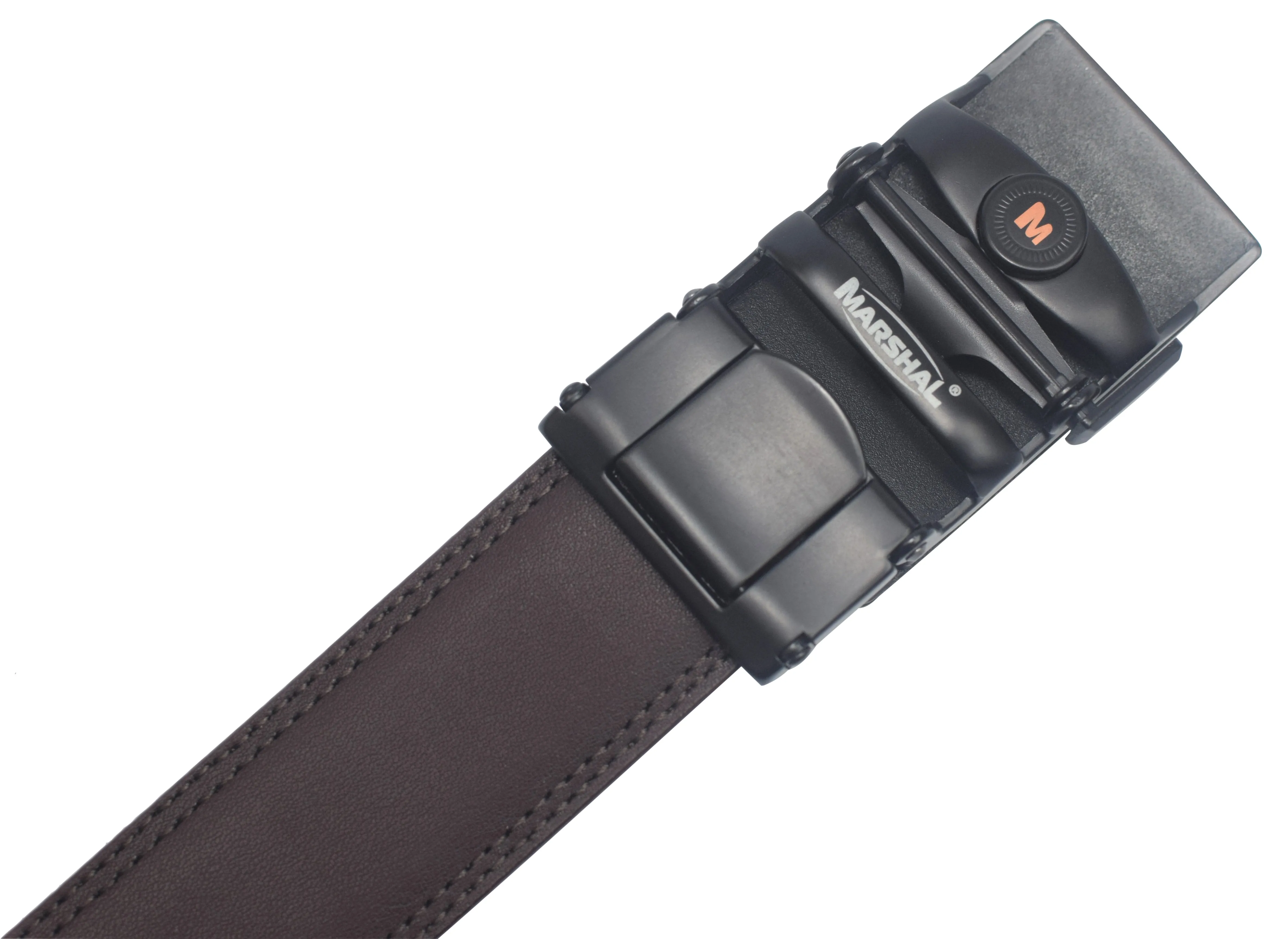 Mens Ratchet Belt Genuine Leather Belts For Men Adjustable Automatic Buckle