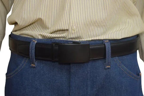 Mens Ratchet Belt Genuine Leather Belts For Men Adjustable Automatic Buckle