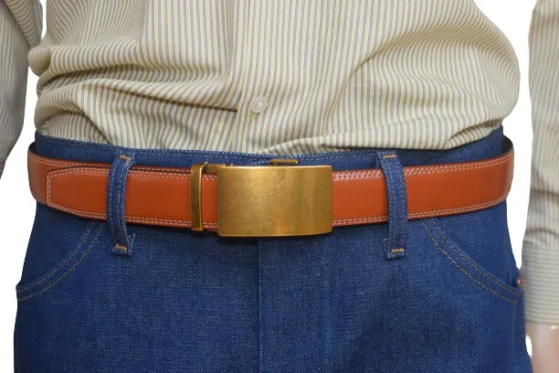Mens Ratchet Belt Genuine Leather Belts For Men Adjustable Automatic Buckle