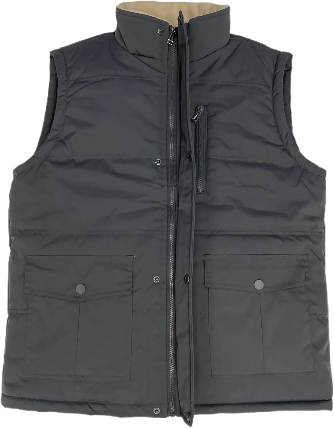 Mens Winter Vests Outerwear Polar fleece Jacket