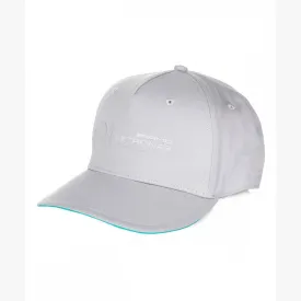 Mercedes Baseball Cap, Adult, Grey, 2017