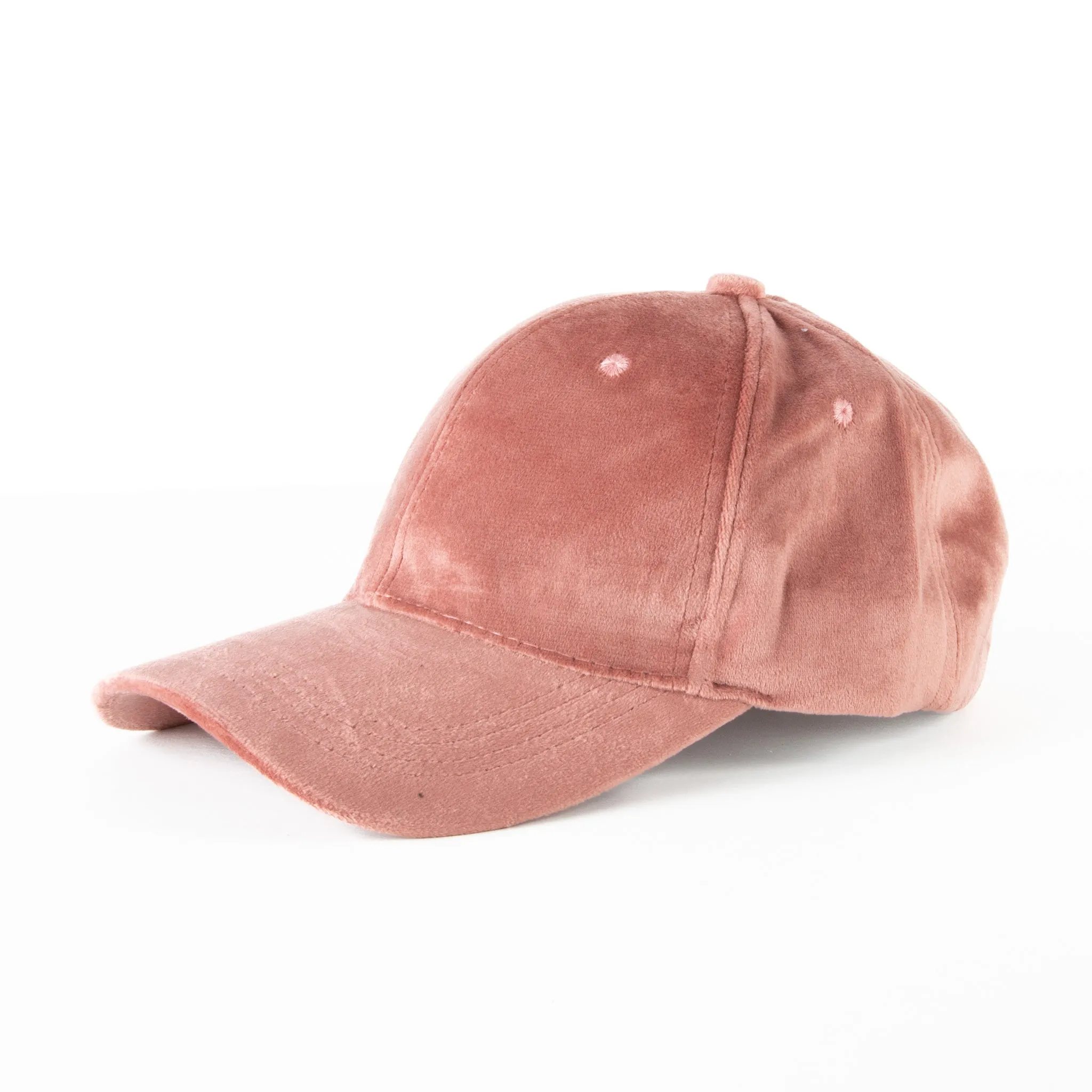 Meritt Adjustable Velour Baseball Hat