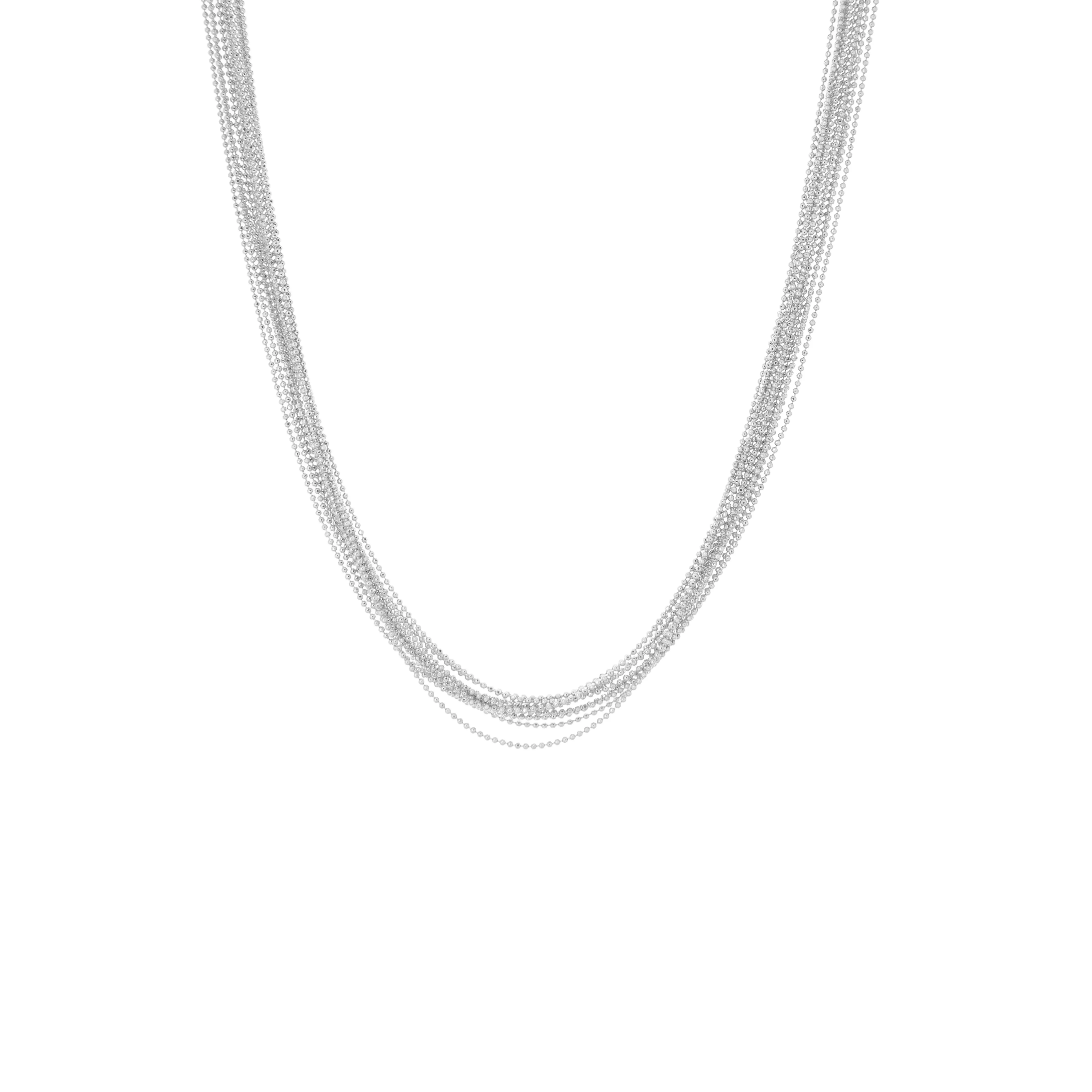 multi strand chain necklace