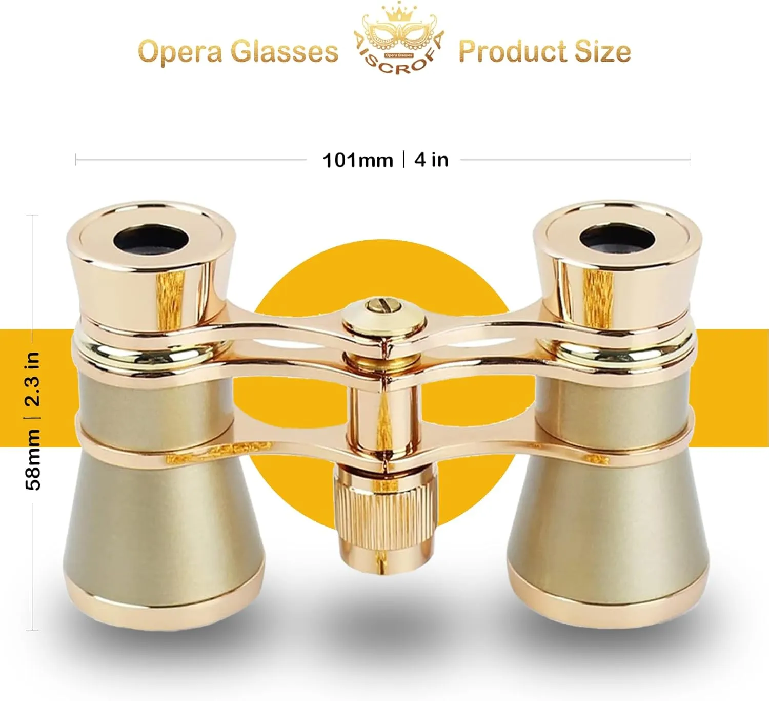 Opera Glasses,3X25 Theater Binoculars with Foldable and Extendable Handle,Mini Binocular Compact Lightweight,Portable Theater Glasses for Adults Kids Women in Musical Concert