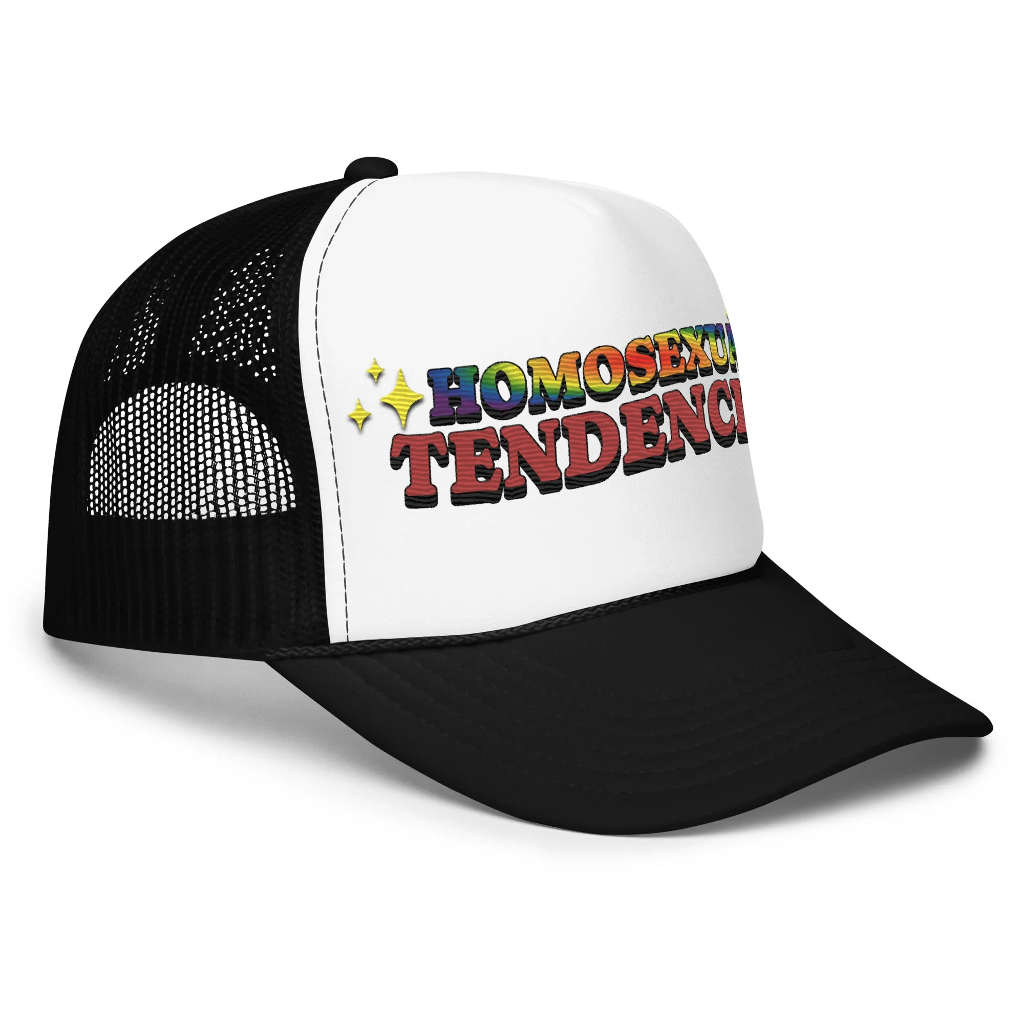 Premium Embriodered Homosexual Tendencies Trucker hat