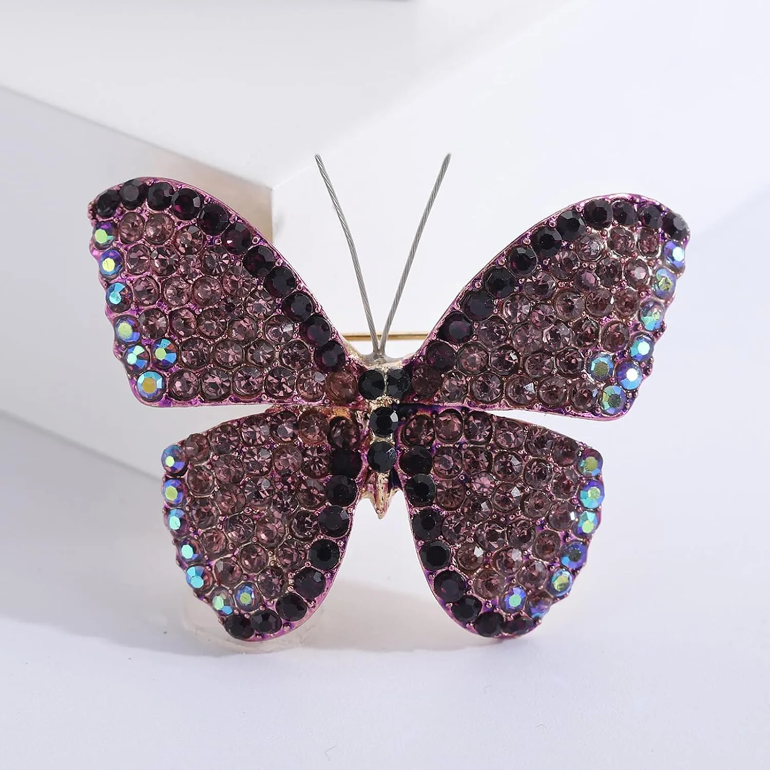 Rhinestone/Enamel Animals Brooches Lapel Pins for Women Elegant Dress Accessories Mother's Day Gifts for Mom Wife