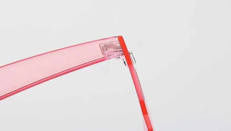 Sexy Cateye Rimless Sunglasses