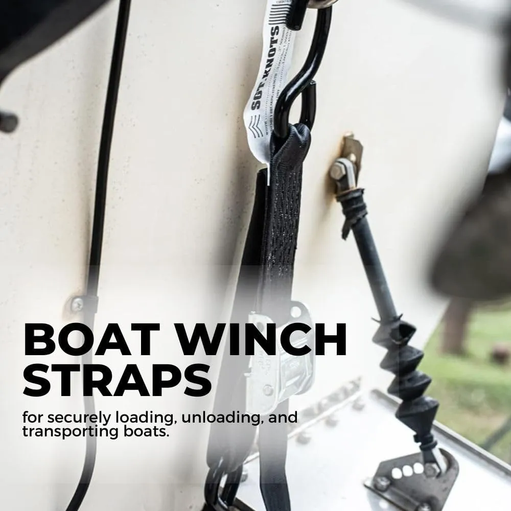 SGT KNOTS Belt Webbing - Heavy Duty and 100% Polyester Straps for Cargo, Harnesses, Canoe Seats and Climbing Uses (2" x 10ft, Beige)