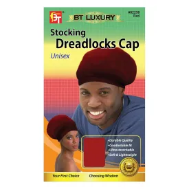 Unisex Stretchable Dreadlocks Cap  Soft, Lightweight, Durable, and Comfortable for Nighttime Wear (US, Alpha, One Size, Big, Red)
