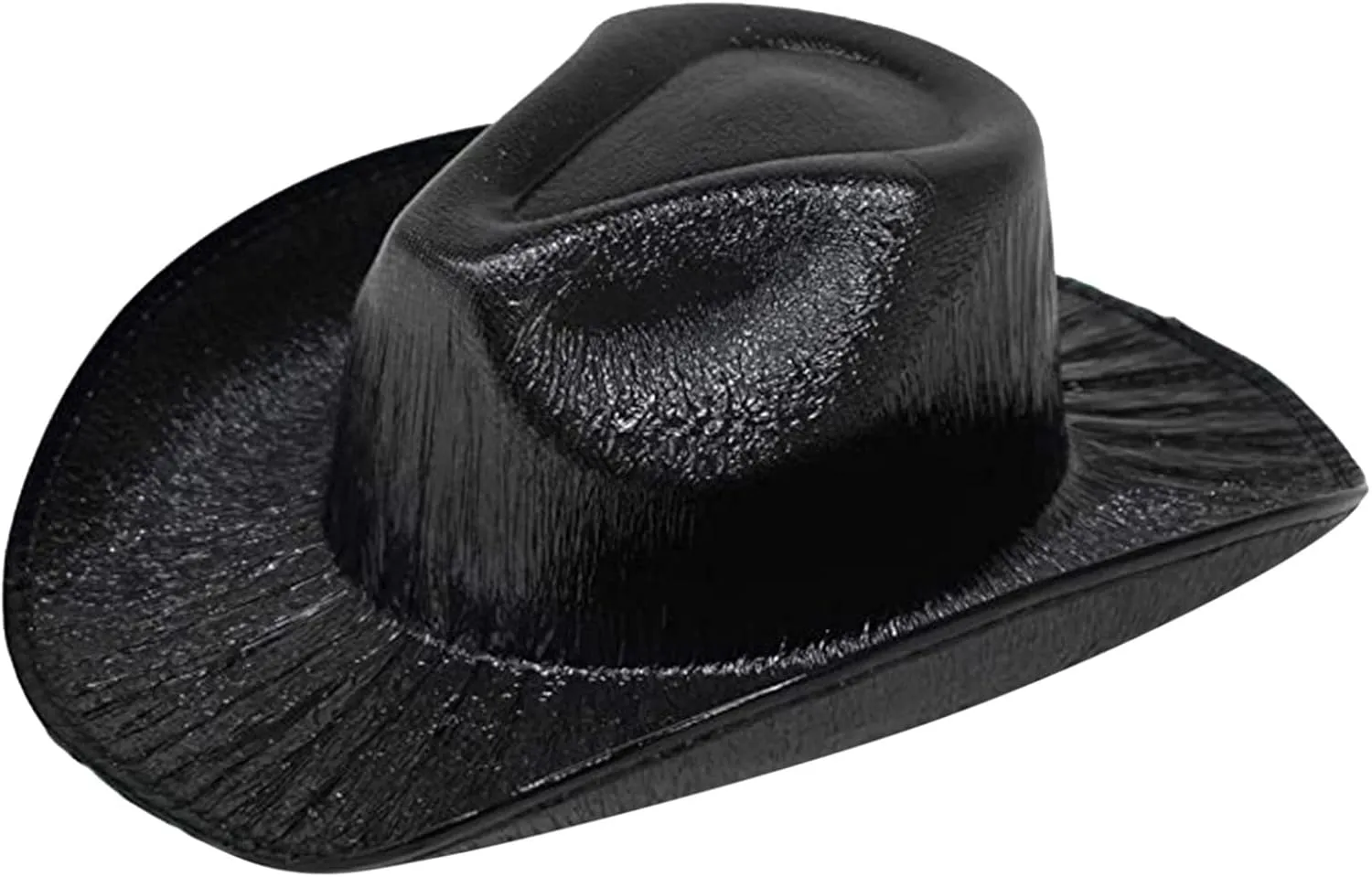 Unisex Western Cowboy Hat Cowgirl Hat Men's Women's Wide Brim Felt Fedora Panama Hat Flat Top Hat Wide Brim