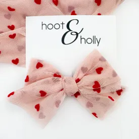 Victoria Bow -  Tulle Hearts