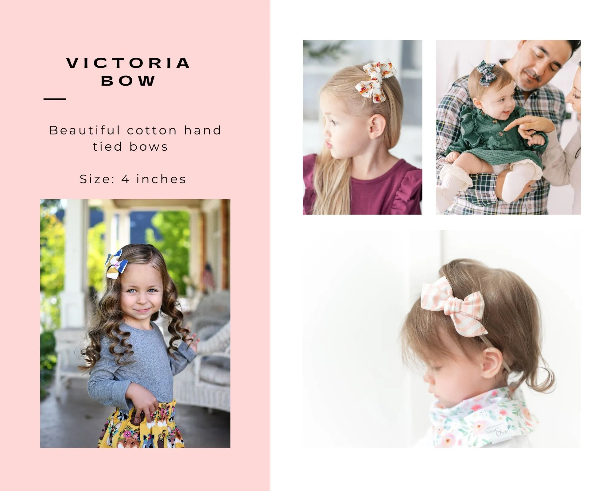 Victoria Bow -  Tulle Hearts