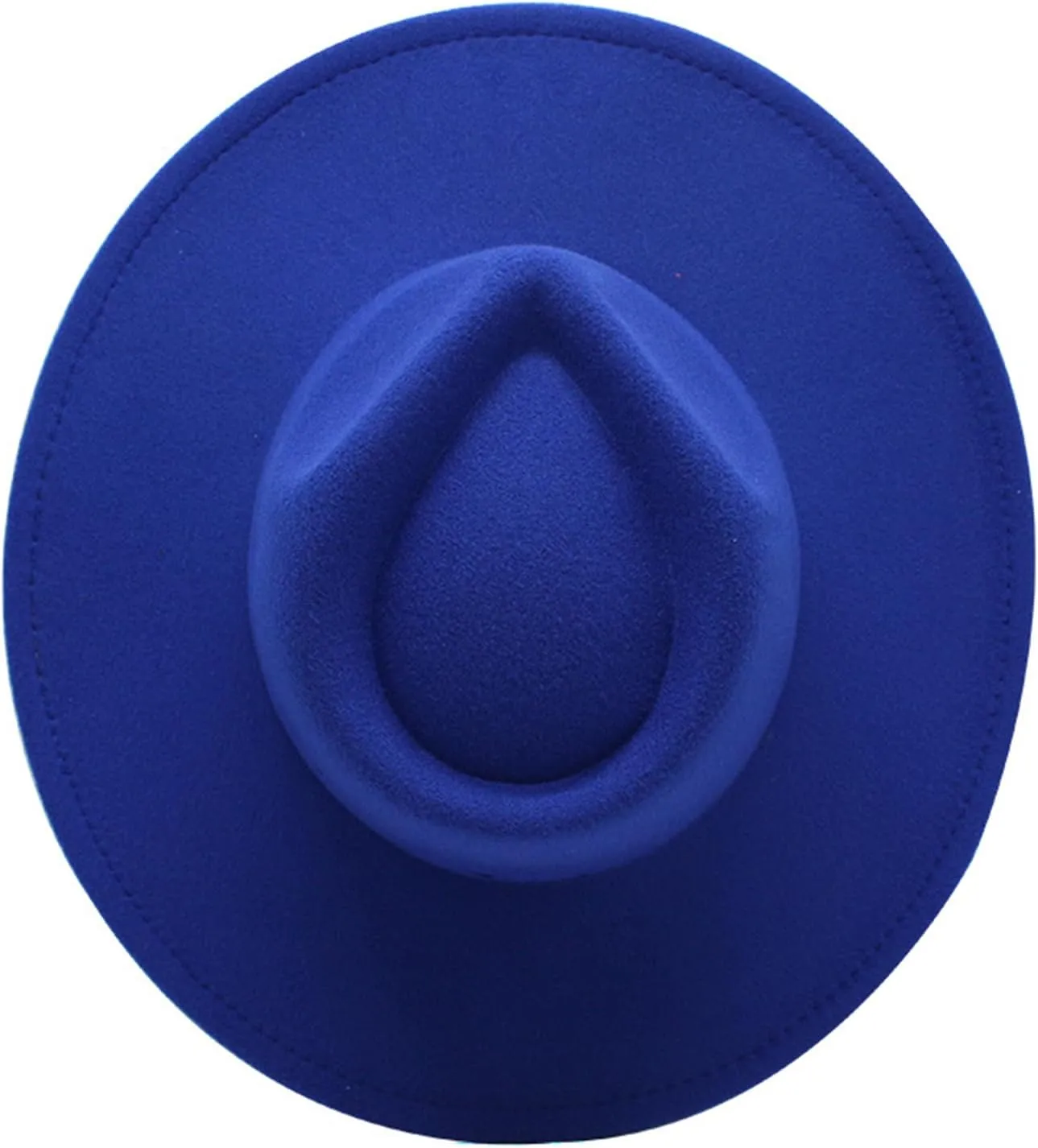Women Classic Vintage Wide Brim Fedora Hat Unisex Adult Mens Felt Panama Cap Wool Jazz Hat