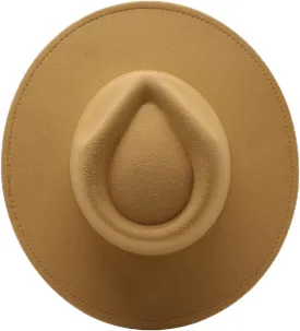 Women Classic Vintage Wide Brim Fedora Hat Unisex Adult Mens Felt Panama Cap Wool Jazz Hat