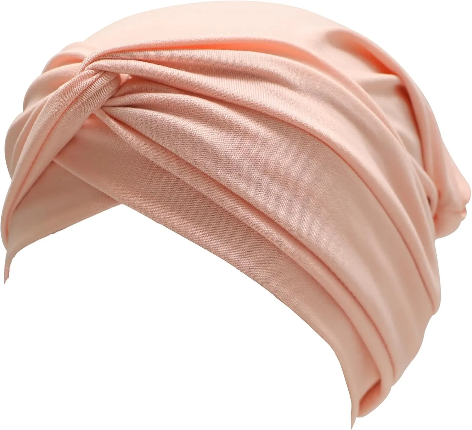 ZLYC Chemo Headwear Pre Tied Turban Headwrap Lightweight Beanie Hat for Women